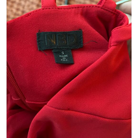 Revolve | NBD | Ride or Die Mini Dress in Red | Size Small - Picture 6 of 8